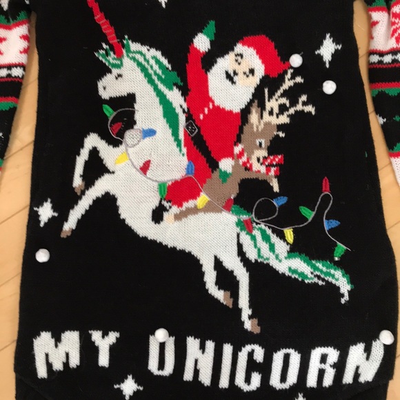 Fun Ugly Christmas sweater by No Boundaries - Picture 3 of 5